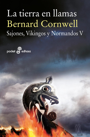 Libro La tierra en llamas - Bernard Cornwell