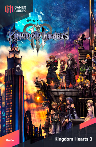 Libro Kingdom Hearts 3 - Strategy Guide - GamerGuides.com