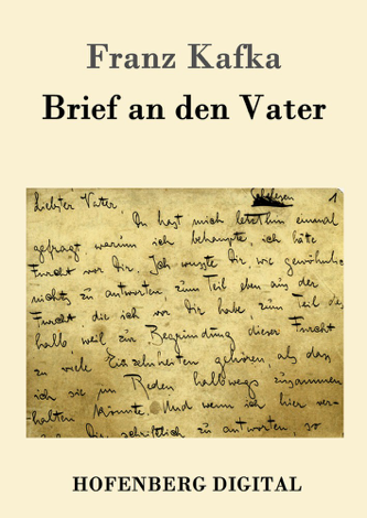 Libro Brief an den Vater - Franz Kafka