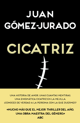 Libro Cicatriz - Juan Gómez-Jurado