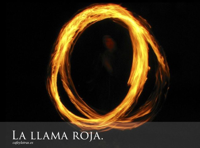 La llama roja