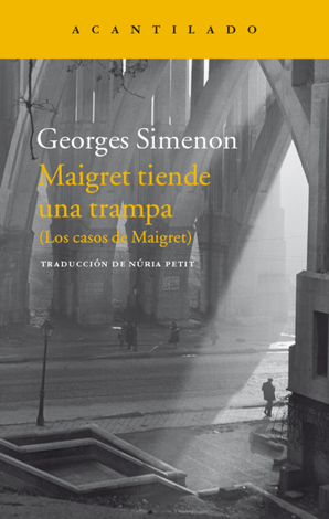 Libro Maigret tiende una trampa - Georges Simenon
