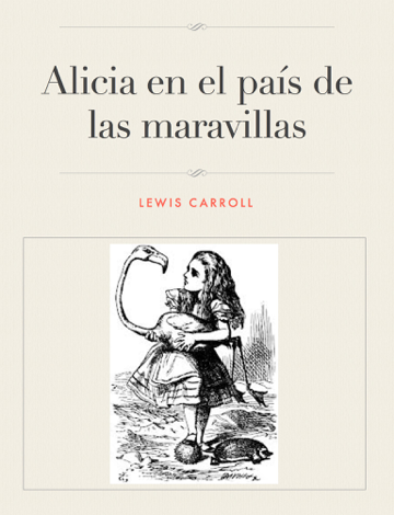 Libro Alicia en el país de las maravillas - Lewis Carroll