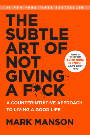 Libro The Subtle Art of Not Giving a F*ck - Mark Manson