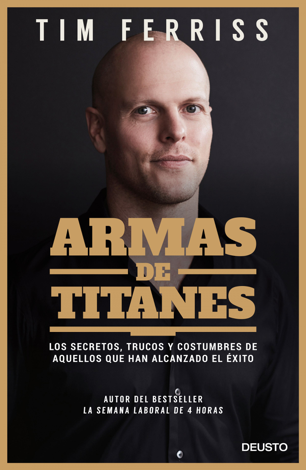 Libro Armas de titanes - Tim Ferriss