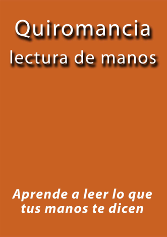 Libro Quiromancia lectura de manos - J.borja
