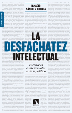 Libro La desfachatez intelectual - Ignacio Sánchez-Cuenca