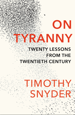 Libro On Tyranny - Timothy Snyder