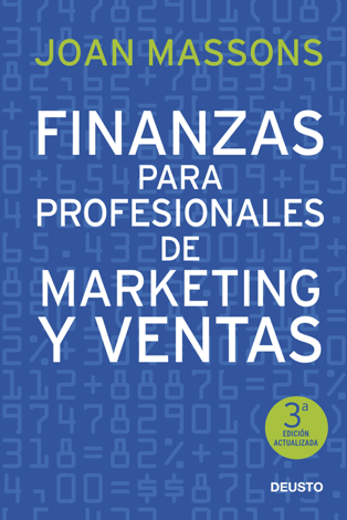 Libro Finanzas para profesionales de marketing y ventas - Joan Massons Rabassa