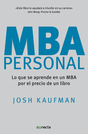 Libro MBA Personal - Josh Kaufman