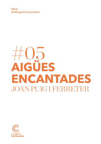 Libro Aigües encantades - Joan Puig i Ferreter