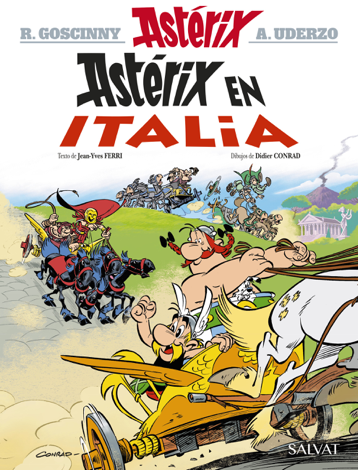 Libro Astérix en Italia - René Goscinny