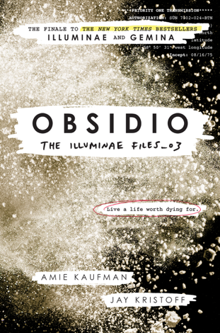 Libro Obsidio - Amie Kaufman & Jay Kristoff