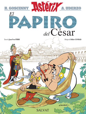 Libro El papiro del César - René Goscinny