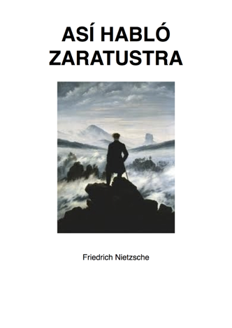 Libro Así habló Zaratustra - Friedrich Nietzsche