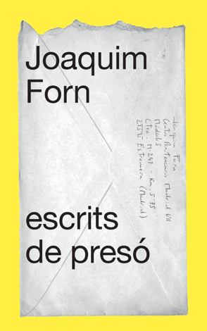 Libro Escrits de presó - Joaquim Forn