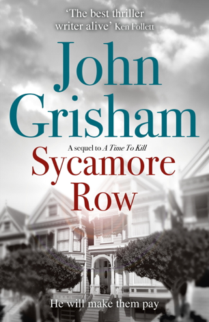 Libro Sycamore Row - John Grisham