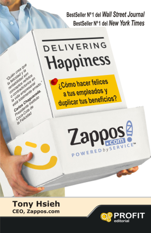 Libro Delivering happiness - Tony Hsieh